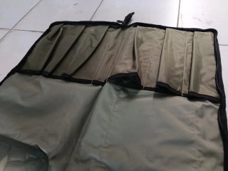 Funda transporte cañas pesca alta calidad