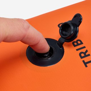 Boya Natación Aguas Abiertas OWS 100 Naranja + Red Exterior