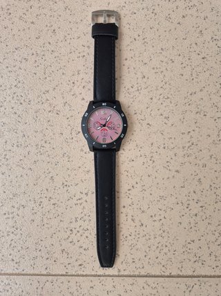 Reloj Gedu Negro y Rosa