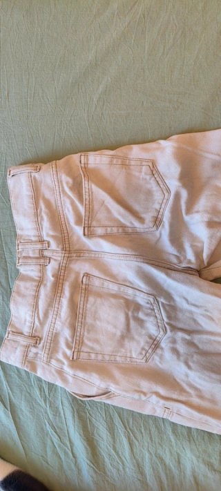 Jeans Cargo Mango Beige Taglia S