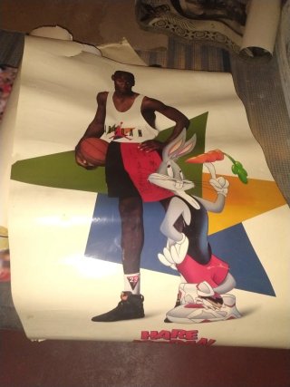 Póster Michael Jordan Chicago Bulls 80s