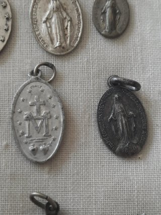 Lote Medallas Religiosas la mayoria francesas