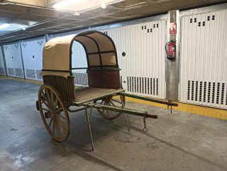 Carro de payés pequeño con freno