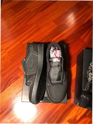 Jordan 1 Retro Travis Scott Black Phantom EU39