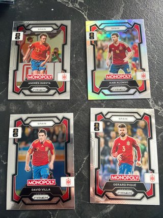 Cartas Panini Prizm Monopoly España
