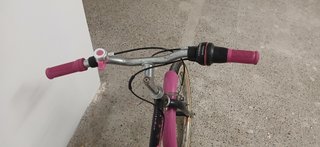 Bicicleta niña Decathlon rosa