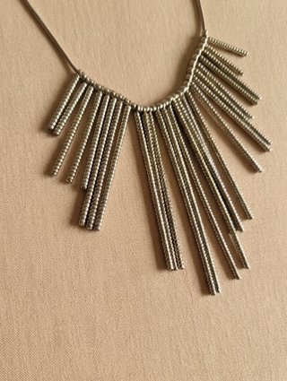 Conjunto Dorado Pendientes Collar Vintage