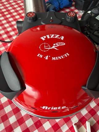 Horno Pizza Eléctrico Ariete 4 Minutos