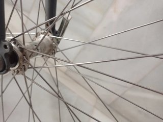Bicicleta de ruedas de 700.