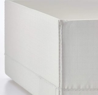 Caja con compartimentos IKEA STUK blanca 34x51x18