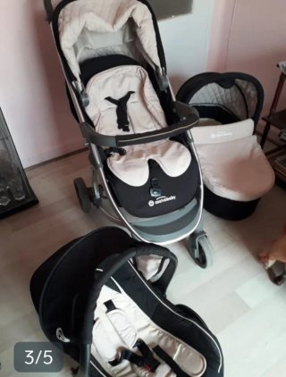Carrito bebé 3 piezas
