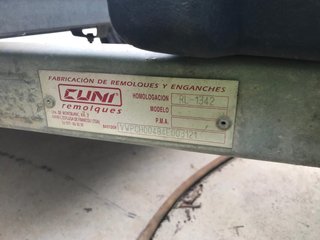 Alquiler remolque Cuni alta velocidad