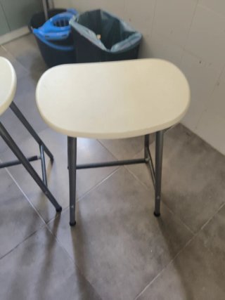 2 Taburetes Altos Ikea Beige
