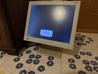 Monitor LG 15 pollici beige