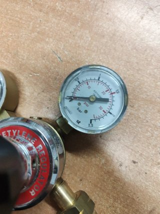 Regulador Acetileno STAG c/Válvula Seguridad
