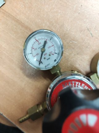 Regulador Acetileno STAG c/Válvula Seguridad