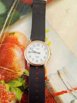 Orologio Timex Uomo Nero Oro
