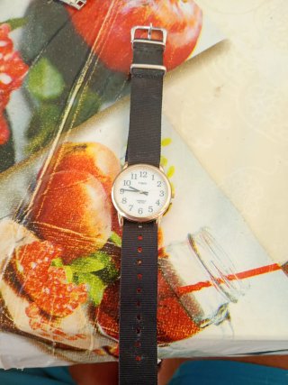Orologio Timex Uomo Nero Oro