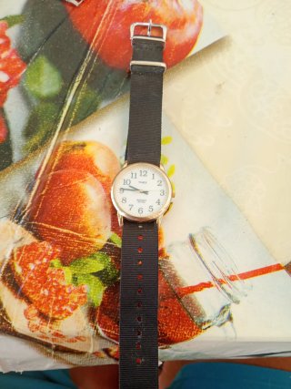 Orologio Timex Uomo Nero Oro