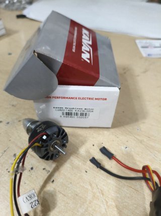 Motor KAVAN 1400KV y variador