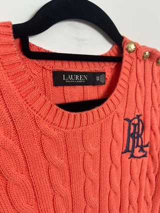 Jersey Ralph Lauren Coral Trenzado