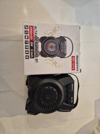 Altavoz Karaoke BT Modorwy Negro