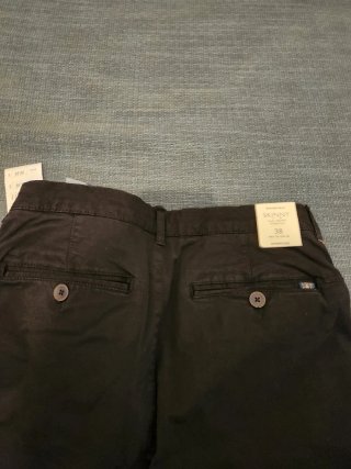 Pantalones Chinos Springfield Negros Talla 38