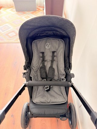 Jane Muum Silla de Paseo y Capazo Gris