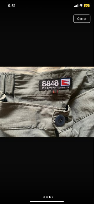 Pantalón trekking ligero Talla L UNISEX