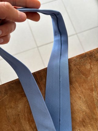 Corbata de Lujo Azul Celeste - Usada solo 1 vez!