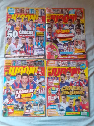 Lote 23 revistas de fútbol jugon