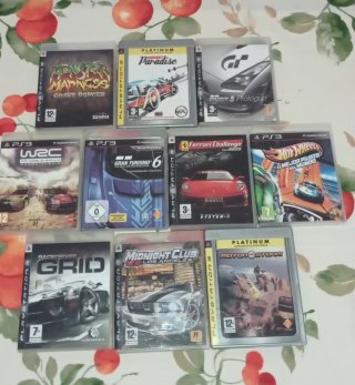 Lote 10 Juegos Conducción PS3