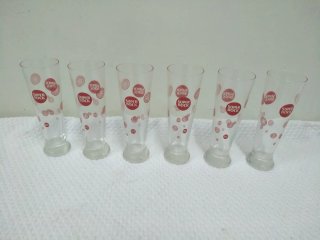 Conjunto de 6 copos Super Bock