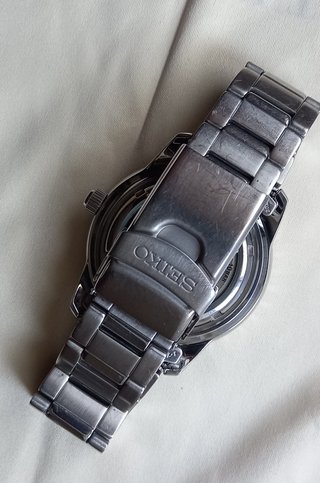 Reloj Seiko 5 Sports Automático Negro/Plata