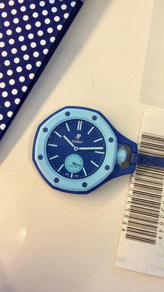 Reloj AP Swatch (Audemars Piguet) Azul