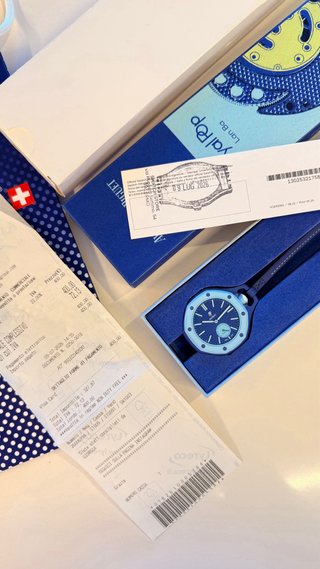 Reloj AP Swatch (Audemars Piguet) Azul