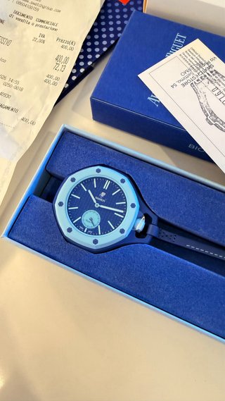 Reloj AP Swatch (Audemars Piguet) Azul