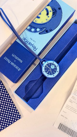 Reloj AP Swatch (Audemars Piguet) Azul