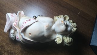 Statuina angelo  Made in Italy dipinta a mano