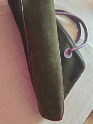 Maletín Loewe Verde y Morado