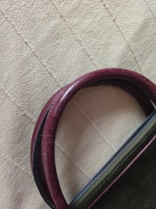 Maletín Loewe Verde y Morado