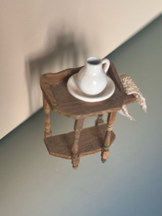 Lavabo antiguo miniatura