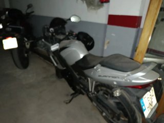 Kymco Quannon Plata Negra
