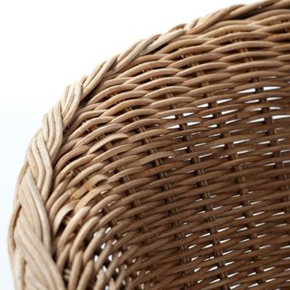 Sillón de ratán AGEN con cojines