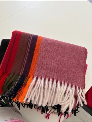 Box 6 sciarpe lana colori misti
