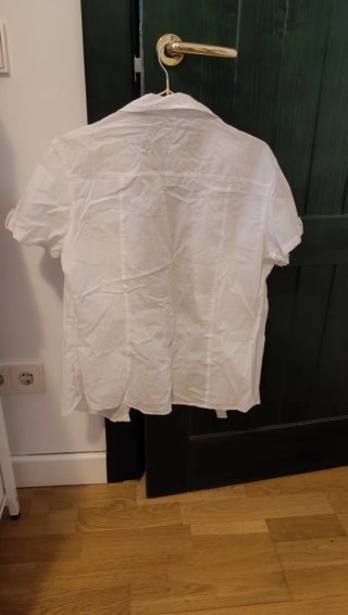 Blusa Terranova Blanca Manga Corta