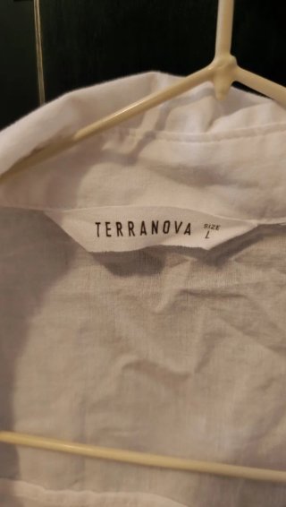 Blusa Terranova Blanca Manga Corta