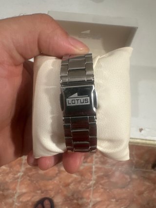 Reloj Lotus Mujer Rosa y Plateado