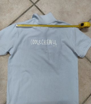 Polo Ycc Uomo Maniche Corte Azzurro