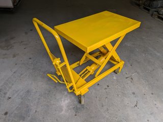 Mesa elevadora tijera hidráulica